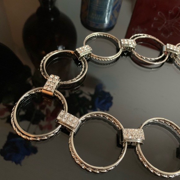 Double ring waist chain with diamonds 💎✨ - Picture 5 of 8